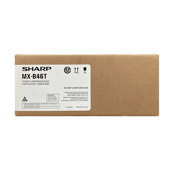 Sharp MX-B46T toner negro (original) MXB46T 082980 - 1