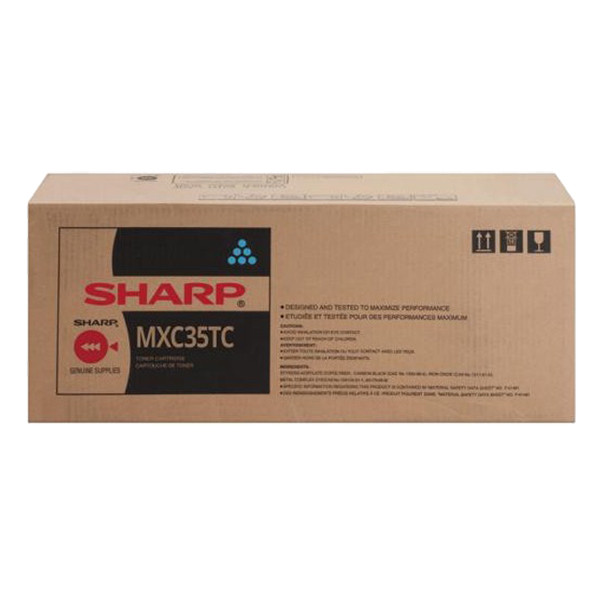 Sharp MX-C35TC toner cian (original) MXC35TC 082924 - 1