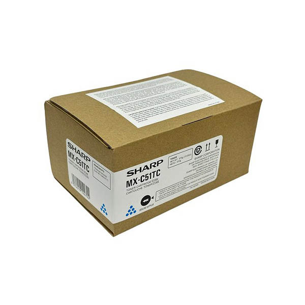 Sharp MX-C51TC toner cian (original) 038924 - 1