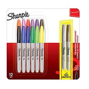 Sharpie Rotuladores Sharpie 14 unidades de punta redonda (1mm) 2061126 425911 - 1