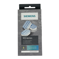 Siemens Pastillas descalcificadoras Siemens EQ para cafeteras (3 unidades) E-0548 SSI06006