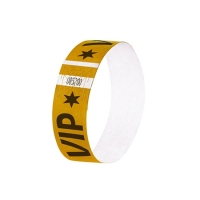 Sigel Pulseras para eventos supersuaves VIP doradas (120 unidades) SI-EB217 208686