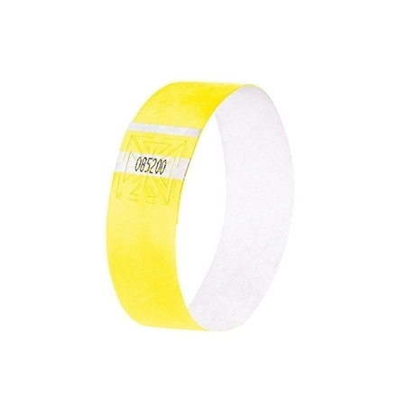 Sigel Pulseras para eventos supersuaves en amarillo fluorescente (120 unidades) SI-EB218 208687 - 1