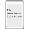Sobre blanco reforzado | 220 x 312 mm | EA4 | adhesivo | 100 unidades 209100 - 1