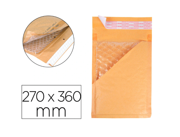 Sobres Burbujas Crema 123tinta (270x360mm) CESO-004 425171 - 1