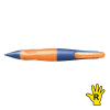 Stabilo - Portaminas Easy Ergo de 1,4 mm, color azul marino/naranja, para diestros 200119 - 1