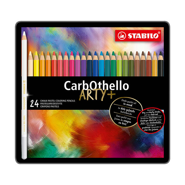 Stabilo Carbothello Arty+ Lápices pastel (24 unidades)