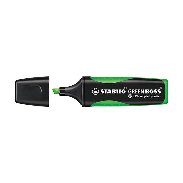 Stabilo GREEN BOSS sobrayador fluorescente verde 206109 - 1