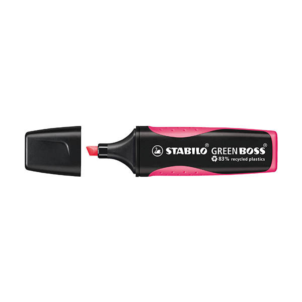 Stabilo GREEN BOSS subrayador fluorescente rosa