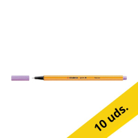 Pack 10x Stabilo Point 88 Rotulador de punta fina lila claro