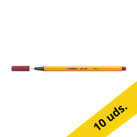 Pack 10x Stabilo Point 88 Rotulador de punta fina morado