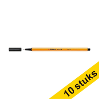 Pack 10x Stabilo Point 88 Rotulador de punta fina negro 280076