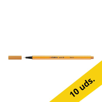 Pack 10x Stabilo Point 88 Rotulador de punta fina ocre