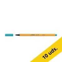 Pack 10x Stabilo Point 88 Rotulador de punta fina turquesa