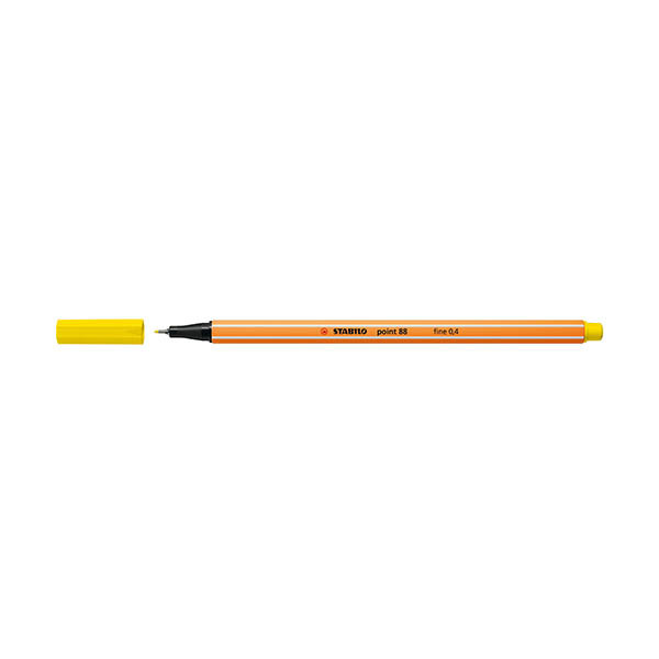 Stabilo Point 88 Rotulador de punta fina amarillo limón 206160 - 1