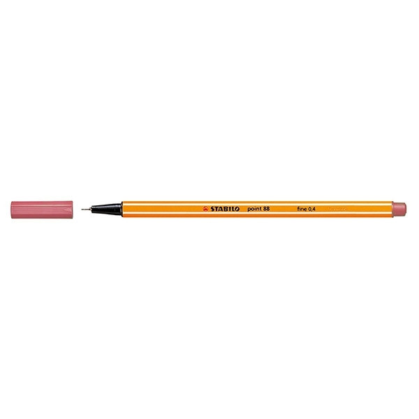 Stabilo Point 88 Rotulador de punta fina rojo fluorescente 200069 - 1