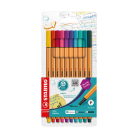Stabilo Point 88 estuche rotuladores (0.04mm) - 10 colores 200104