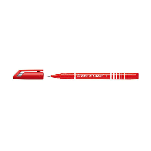 Stabilo SENSOR Rotulador de punta fina rojo 206118 - 1