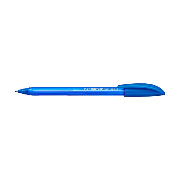 Staedtler Ball 4320 Bolígrafos triangulares de 1 mm azules | 10 unidades 209625 - 1