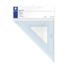 Staedtler Escuadra de dibujo técnico de 31 cm y 45° 209615 - 1