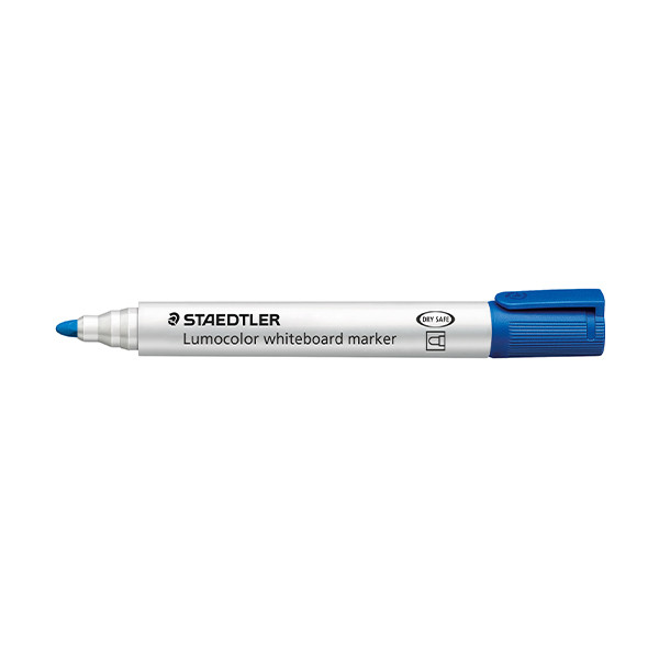 Staedtler Lumocolor 351 Rotulador pizarra blanca azul (redonda de 2 mm) 209618 - 1