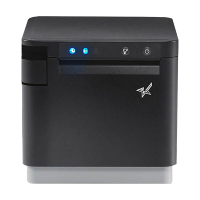 Star MCP31CBI Impresora de recibos negra con Bluetooth y Ethernet 081050