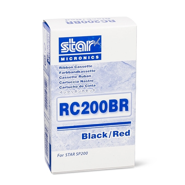 Star RC-200BR cinta entintada negra/roja (original) RC200BR 081015 - 1