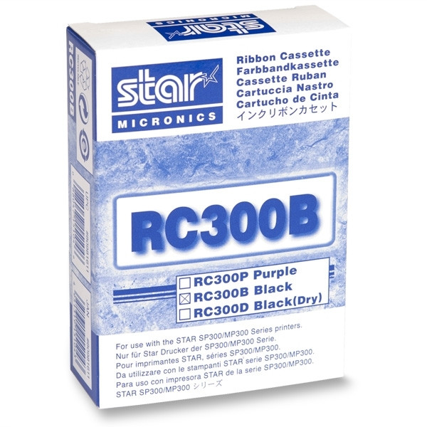 Star RC-300B cinta entintada negra (original)