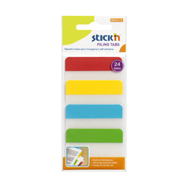 Stick'n Marcapaginas adhesivas de índice de 38 x 51 mm (4 x 6 pestañas) 21608 201710 - 1
