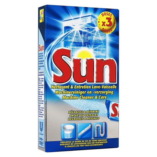Sun Limpiador Lavavajillas | Formato 3 x 40 gramos SSU00005 - 1