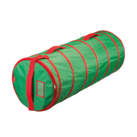 Sunware Bolsa de almacenamiento para árbol de Navidad artificial Ø 46 x 115 cm verde/rojo