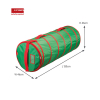 Sunware Bolsa de almacenamiento para árbol de Navidad artificial Ø 46 x 115 cm verde/rojo 216829 - 2