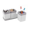 Sunware Organizador para el hogar Sunware Sigma, color blanco y gris, 0,6 litros 99911681 216774 - 2