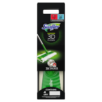 Swiffer Kit de inicio Swiffer Sweeper 3D Clean (1 limpiador de suelos + 4 toallitas secas + 2 toallitas húmedas)  SSW00592