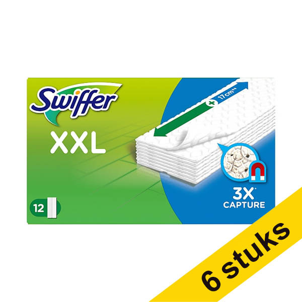 Pack Ahorro: 6x Swiffer Sweeper XXL recambio de paño para suelos (12 unidades) SSW00606 - 1