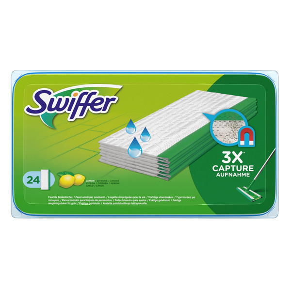 Swiffer Sweeper recambio de toallitas húmedas para suelos (24 unidades) SSW00027 - 1