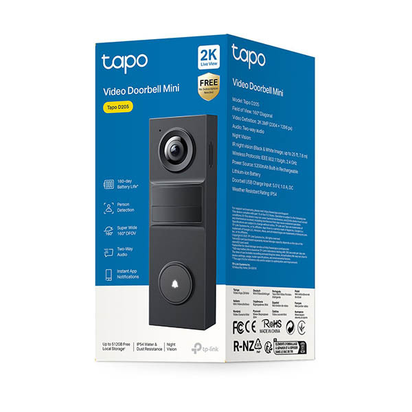 TP-Link Tapo D205 Timbre 137802 - 5