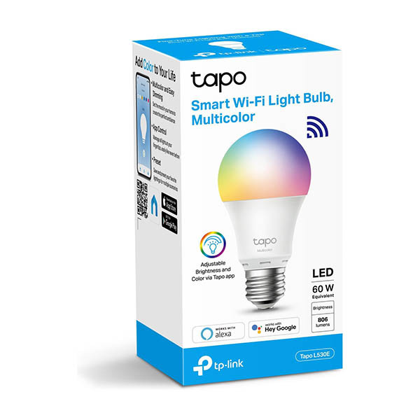 TP-Link Tapo L530E E27 bombilla inteligente blanca y RGB ajustable (1 unidad) 828930 - 2
