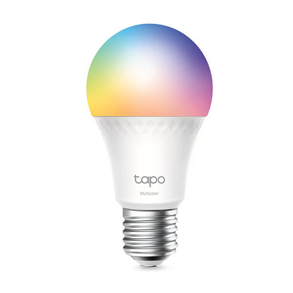 TP-Link Tapo L535E E27 bombilla inteligente tipo bola, blanca y RGB ajustable (1 unidad) 828921 - 1