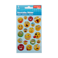 Tanex Puffy & Decoration - Pegatinas Smileys (1 hoja) TNX-25015 404119