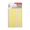 Tanex Stars - Pegatinas amarillo neón (2 x 40 unidades) 404124 - 1