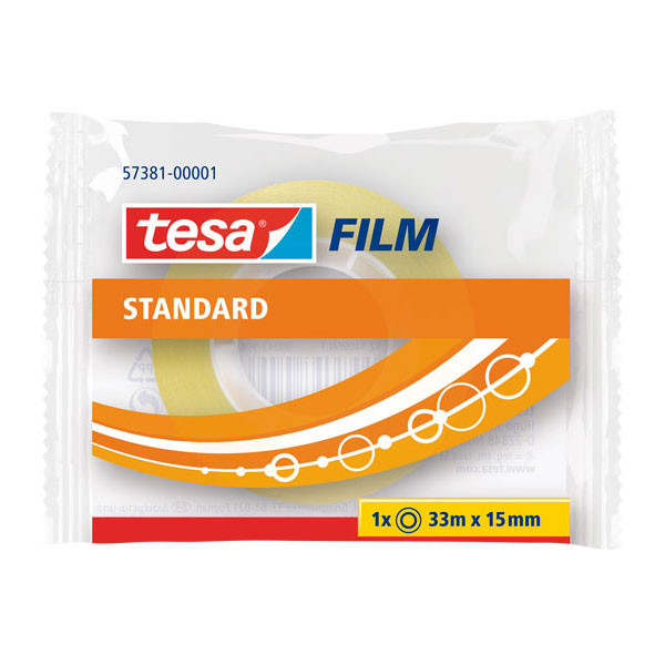 Tesa Cinta Adhesiva Transparente (19mm x 33M) 202391 - 1