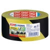 Tesa Cinta de señalización amarilla/negra 50 mm x 66 m 202256 - 1