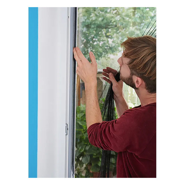 Tesa Insect Stop Comfort Mosquitera para puerta 2 unidades (65 x 220 cm, negra) 55389-00021-00 STE00017 - 3
