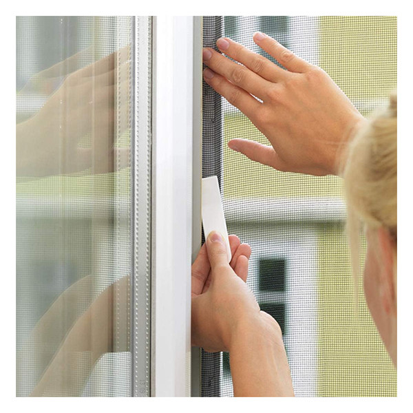 Tesa Insect Stop Mosquitera para puerta estándar 2 x (65 x 220 cm) STE00021 - 4