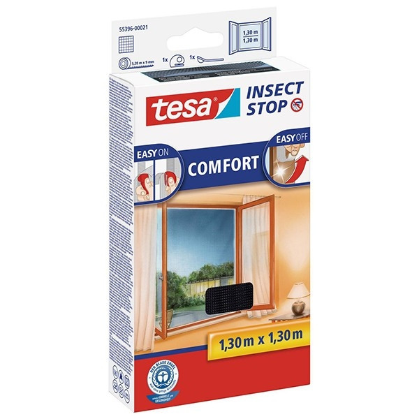 Tesa Insect Stop comfort mosquitera (130 x 130 cm, negra)