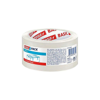 Tesa Pack Basic Cinta de embalaje transparente 50 mm x 66 m (1 rollo) 58570-00000-00 426286