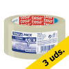 Tesa Pack Strong Cinta de embalaje transparente 50 mm x 66 m | Pack 3 rollos 202362 - 1