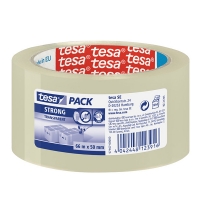 Tesa Pack Strong Cinta de embalaje transparente 50 mm x 66 m (1 rollo) 57167-00000-05 202330