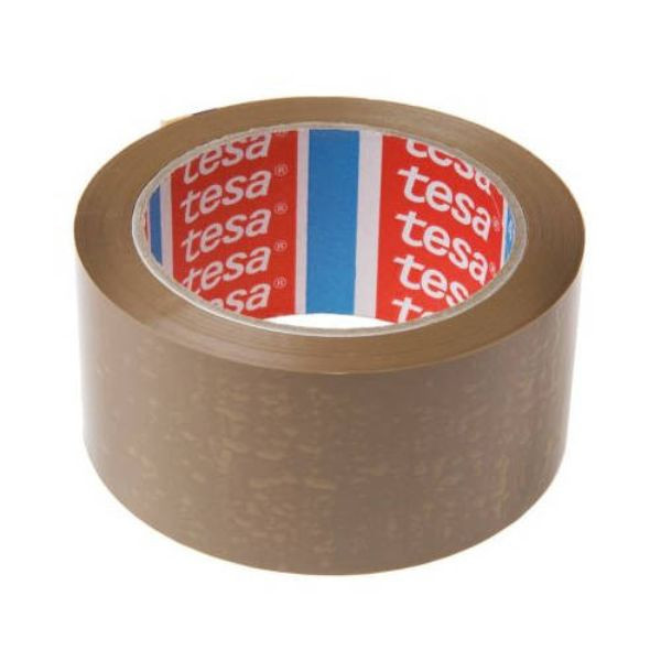 Tesa cinta de embalaje marrón PVC 66m x 50mm 427333 - 1